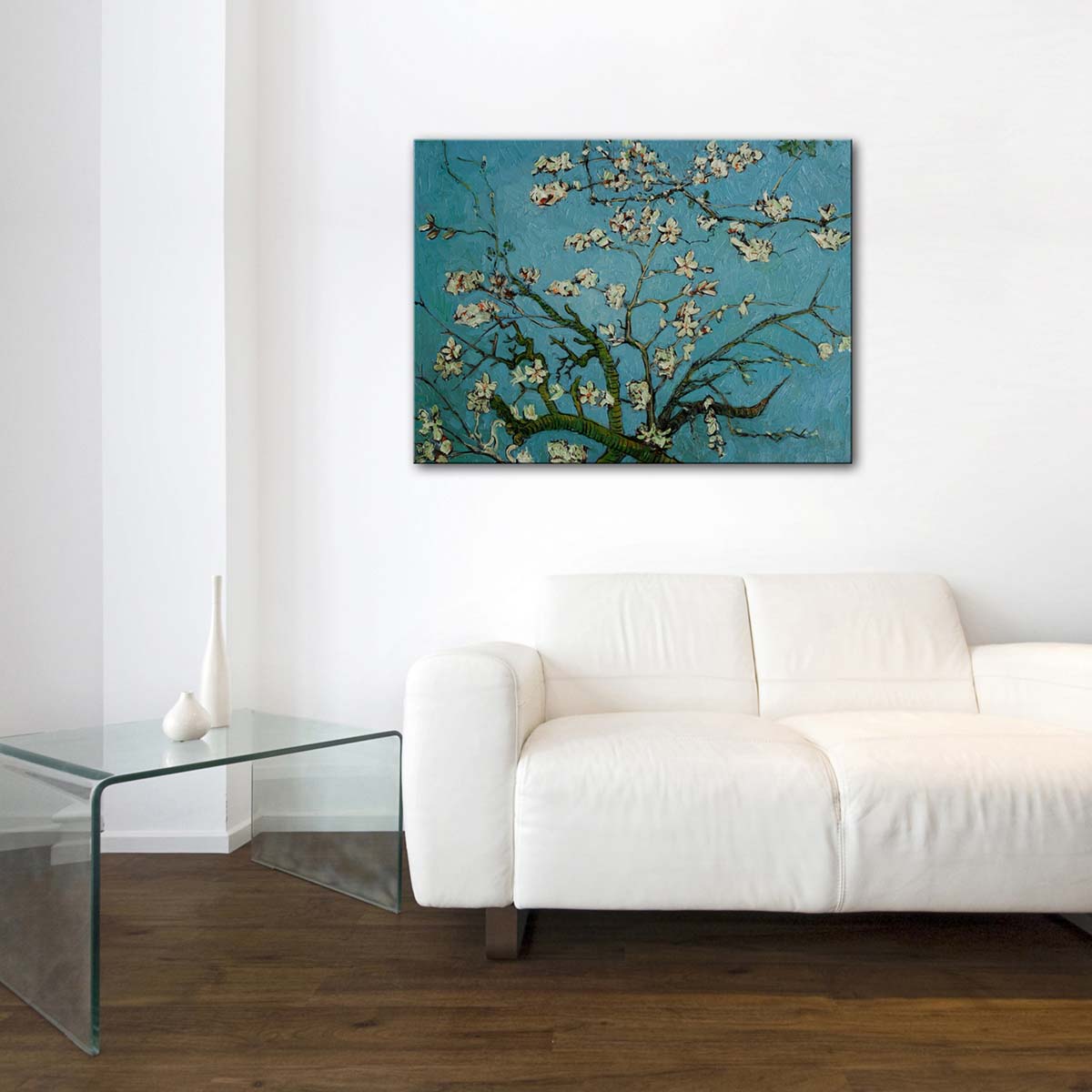 Branches of an Almond Tree in Blossom by Vincent Van Gogh
